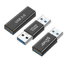 USB3.0轉接頭USB3.0母對公延長轉換頭 USB公對母轉接頭 USB母對母