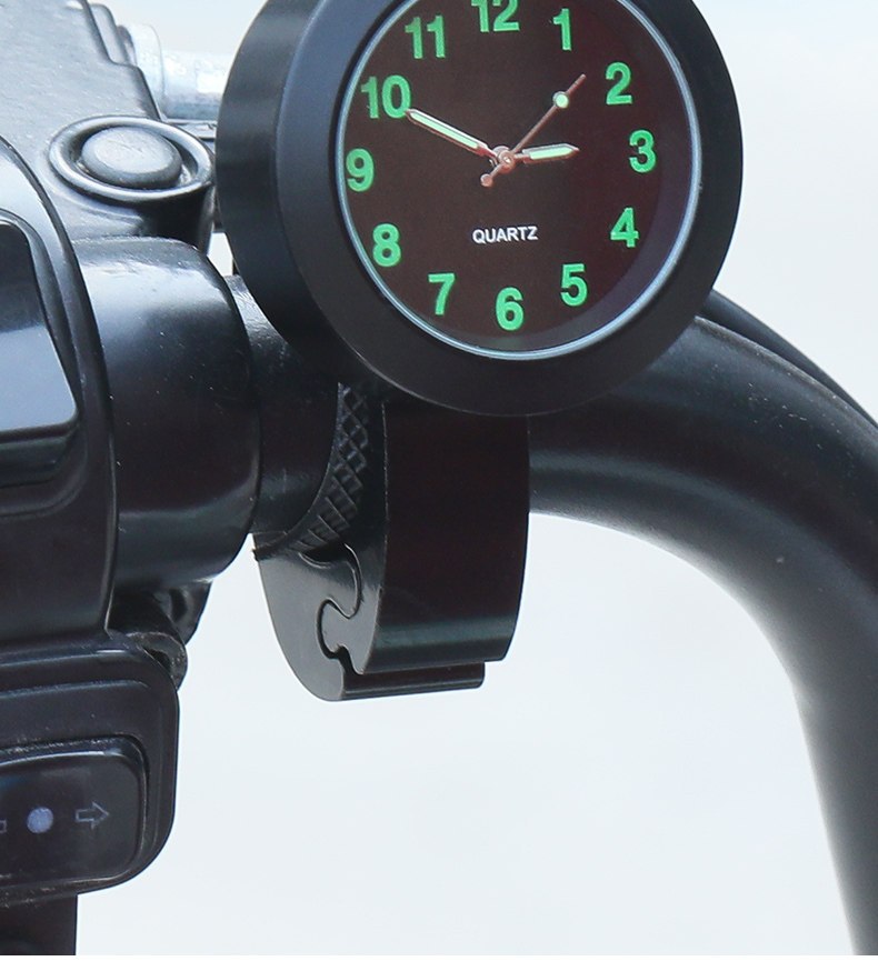 Electric Vehicle On-Board Time Display Clock, Tricycle Timetable, Motorcycle Waterproof Quartz Watch, Universal