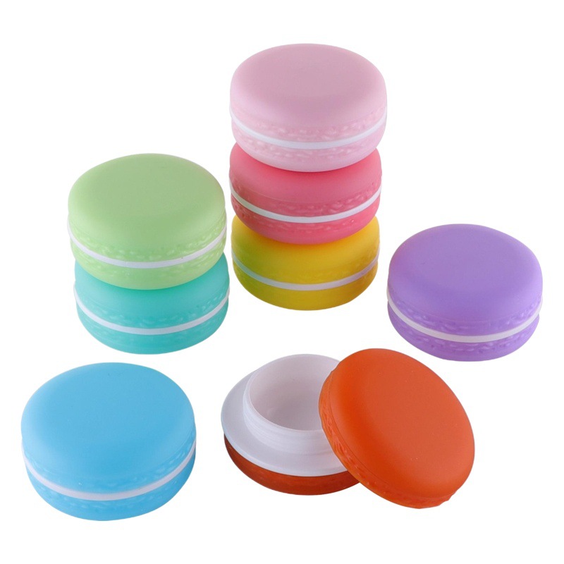 Venta al por mayor 5 ml10 ml20 g caja de crema macaron de color caja de subempaque máscara de ojos botella de muestra pequeña botella de rubor caja de crema de labios