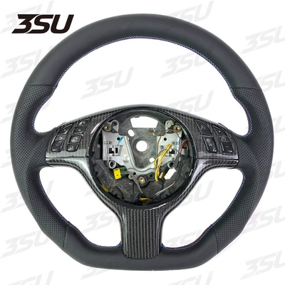 Suitable for Bmw E46 330Ci 325I Carbon Fiber Steering Wheel 2000 2001 2003 2004 2005 (Steering wheel) - style-1
