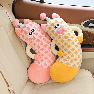 pad cartoon plush children's | Seat belt shoulder pad