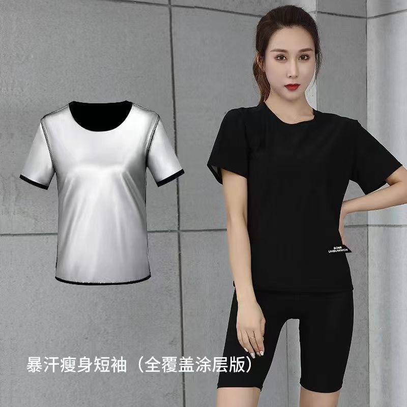 Traje de sauna, pantalones deportivos para mujer, pantalones deportivos de cintura alta, talla grande, moldeadores de cuerpo, fitness, quemagrasas
