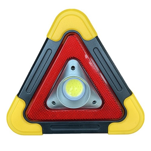 Car Triangle Warning Light Multi-functional Car Emergency Light Vehicle Parking Reflective Light Emitting Solar Warning Sign