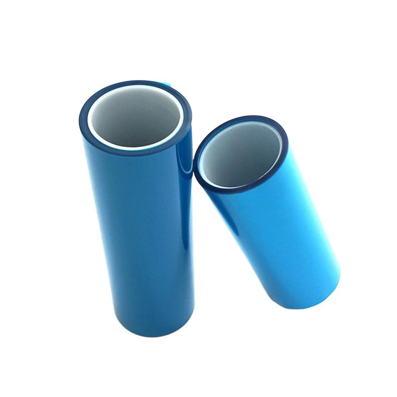 Заводское производство 7,5 с синий ПЭТ-релиз Фильм высечки защитной пленки индивидуальные силиконовые масла релиз Фильм различных цветов