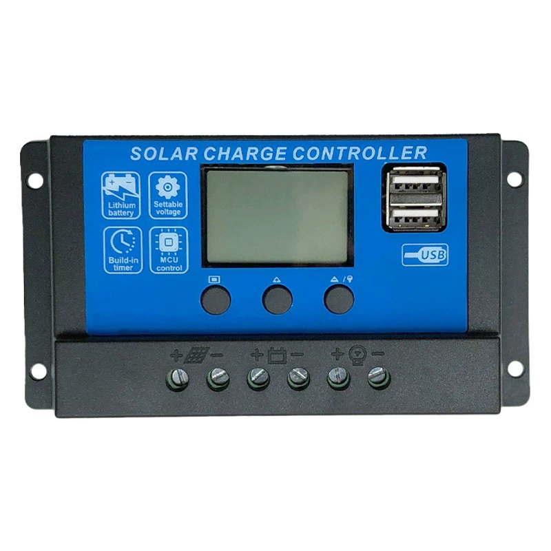 Общий ШИМ-контроллер солнечной фотоэлектрической панели Контроллер заряда и разряда литиево-свинцово-кислотная батарея Универсальная