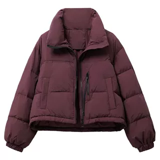 棉服短款立领加厚韩版棉衣休闲小个子面包2025外套冬季新款厚款女