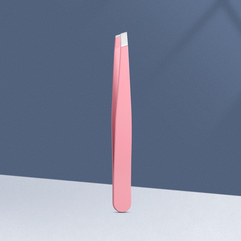 Acero inoxidable negro ceja clip de ceja especial ceja clip de ceja clip de ceja de alta precisión rosa ceja clip de ceja