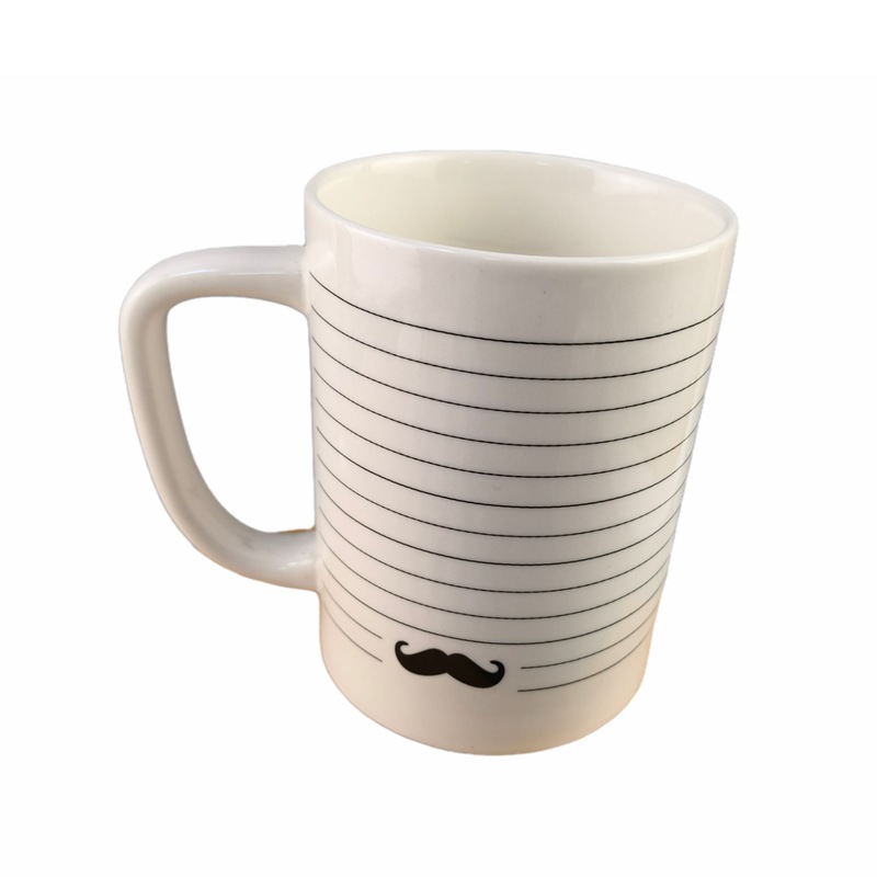 Marca Taza de cerámica nota escrita taza mensaje Copa moda creativa publicidad taza Oficina escritura regalo taza