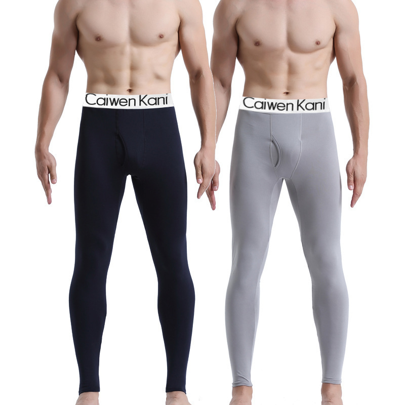 秋の秋服と秋のズボン、薄いベルベットの厚いレギンス、下着、男性用スーツ、サーマル下着、サーマルパンツ|undefined