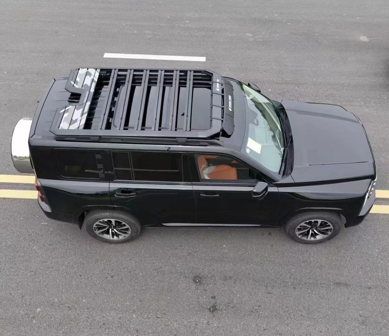 Harvard H9 roof rack ladder schoolbag side account off-road modified roof platform outdoor storage rack travel rack