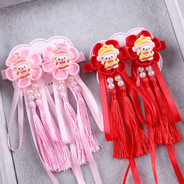 Children's red hair accessory