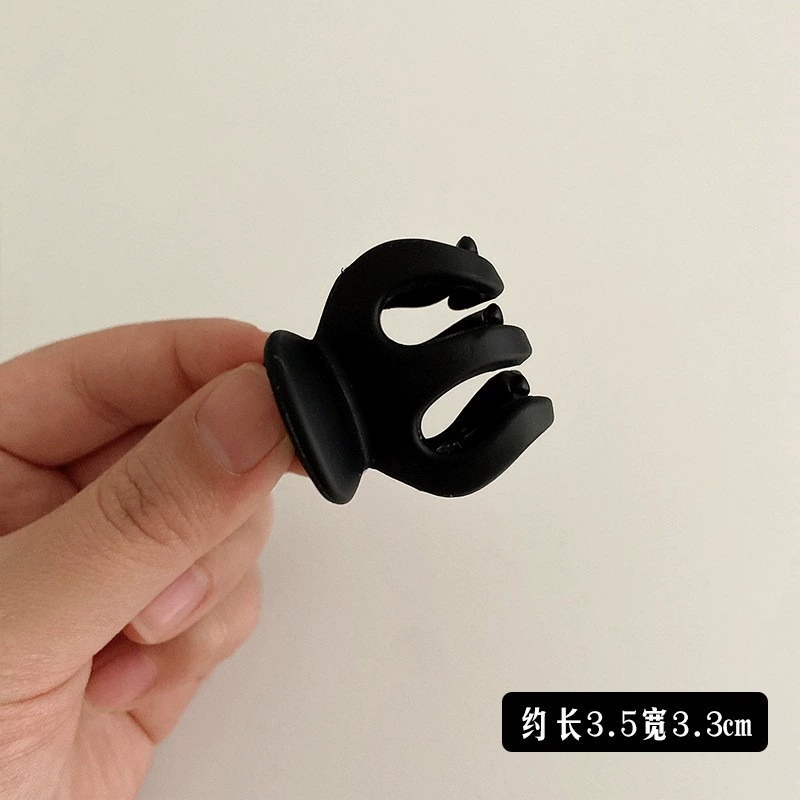 Краб-зажим для волос (hair claw) с жемчугом и акрилом, большой декоративный зажим, летние модели