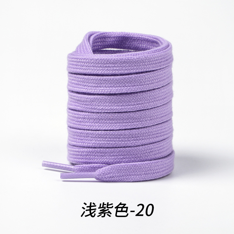 Purple shoelaces, Terylene Cotton