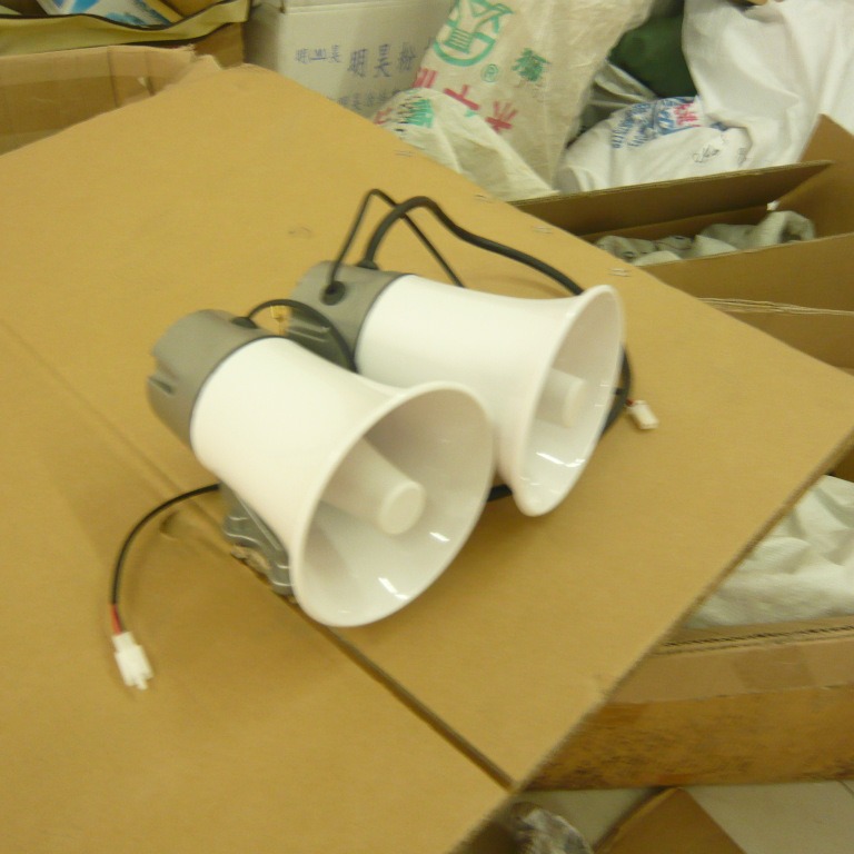 厂家批发号筒式扩音摩托车喇叭内磁式可来详制作高音扬声器