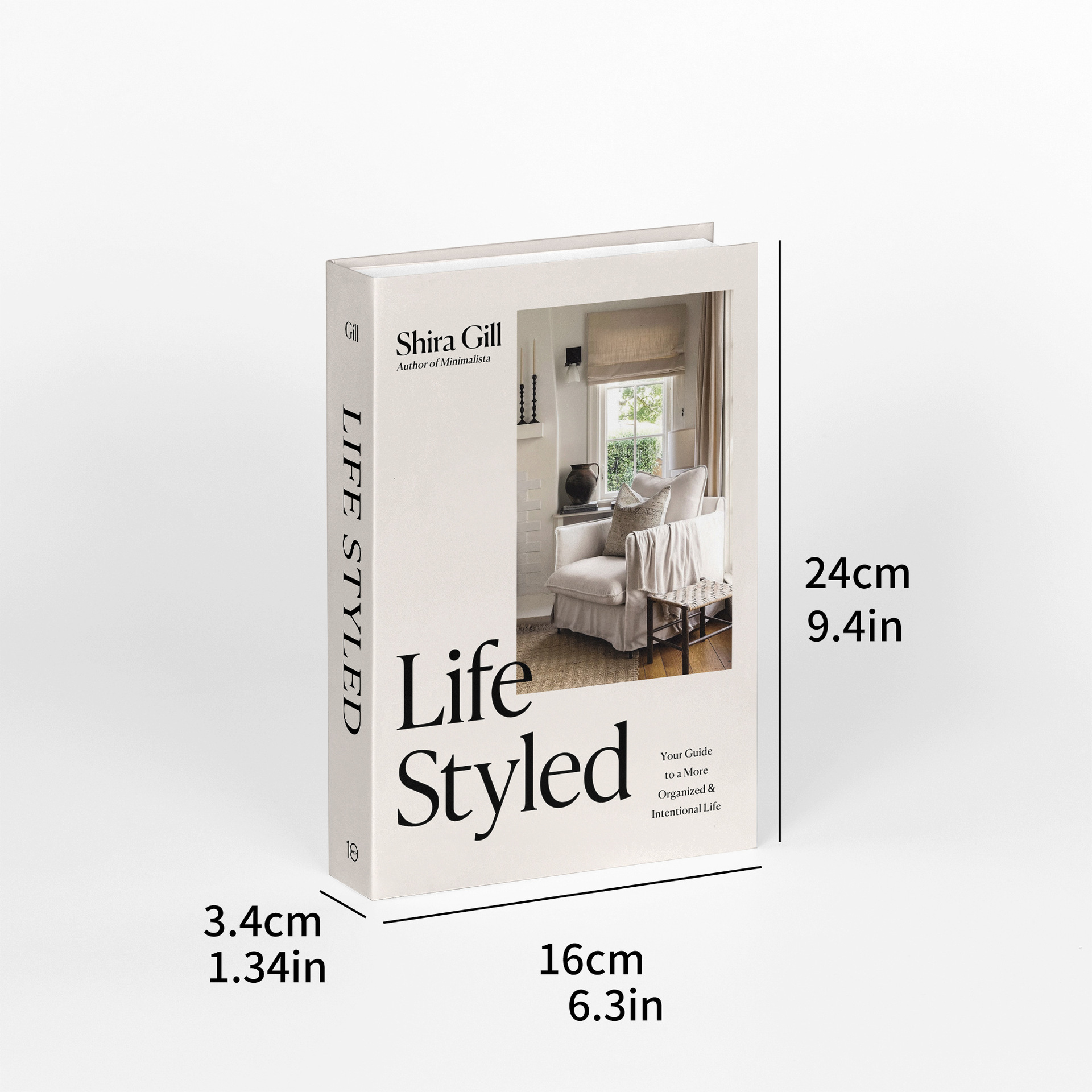 Decoración del hogar simple libro falso plegable modelo de caja de almacenamiento de decoración inglesa extranjera libro de decoración de diseño del hogar image 23