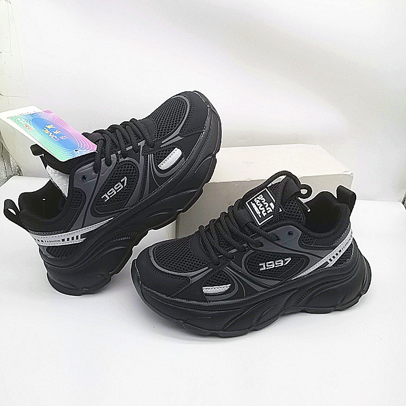 36-40 Tamaño de primavera y otoño Fujian parche de malla transpirable zapatos deportivos casuales zapatos de carrera universal estudiantes padres