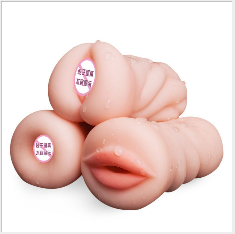 Male adult supplies mouth vaginal anal heating aircraft cup honey point small masturbation silicone molded mold