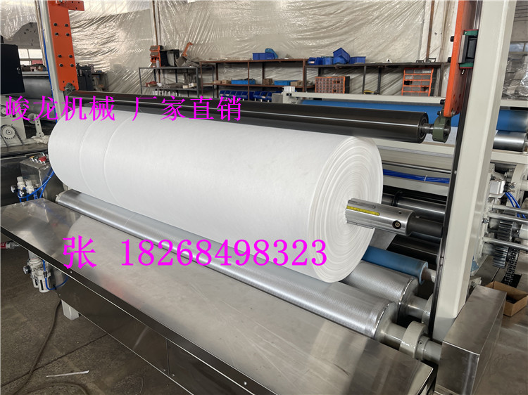 全自动无纺布打线分切复卷机 大卷分切小卷  各类无纺布分切机