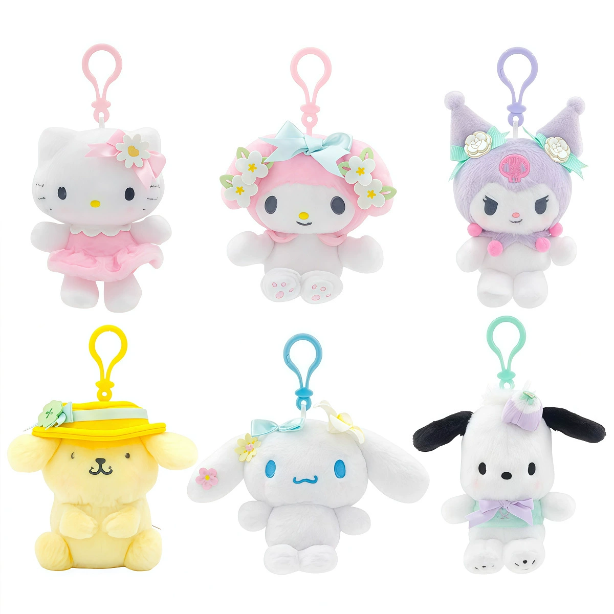 Sanrio, Hello Kitty, (Оптовая продажа), настоящий плюшевый аксессуар, кукла, брелок
