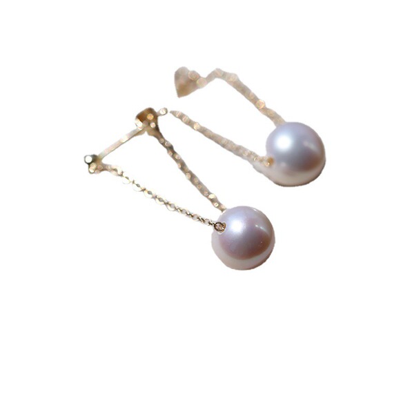 Fashionable universal retro elegant cute earrings pearl