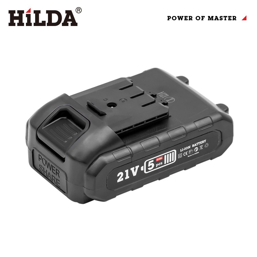 HILDA/Hilda venta directa pistola de dos velocidades taladro destornillador automático doméstico destornillador de batería de litio lote exclusivo transfronterizo