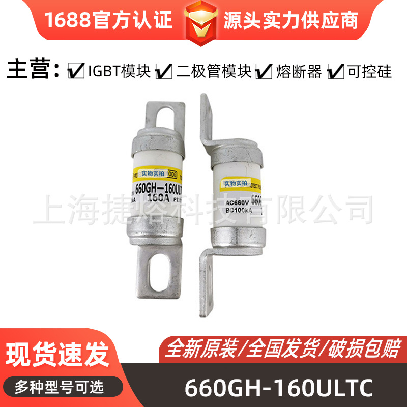 660GH-160ULTC  快速熔断器 保险管丝 熔芯 全新原装 现货直发