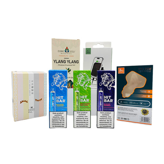 Digital 3C electronic packaging box custom easy to tear decompression toy blind box custom tobacco tea food box printing