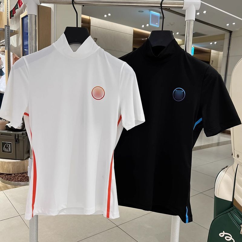 24 Summer Korean Golf New Ladies Thin Breathable Quick-Drying Short-Sleeved Fashion Outdoor Sports Top