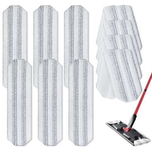 Suitable for Vileda/O-Cedar H2Pro Adhesive Mop Pad Microfiber Flat Mop Cloth