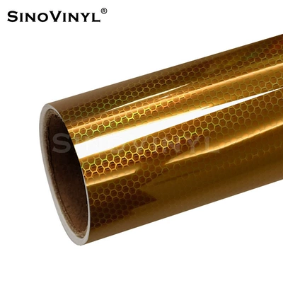 Kalek car honeycomb laser: Automotive Film - 039-m-orange