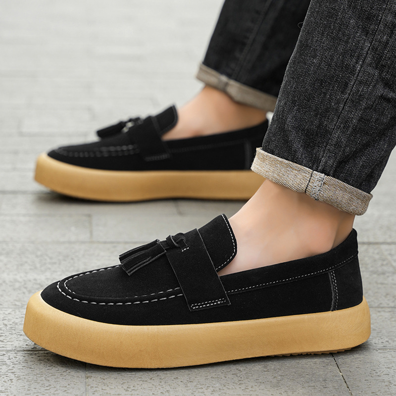 2026 Summer New Men's Loafers British Style Fashion Casual Shoes Trendy Versatile Men's Shoes