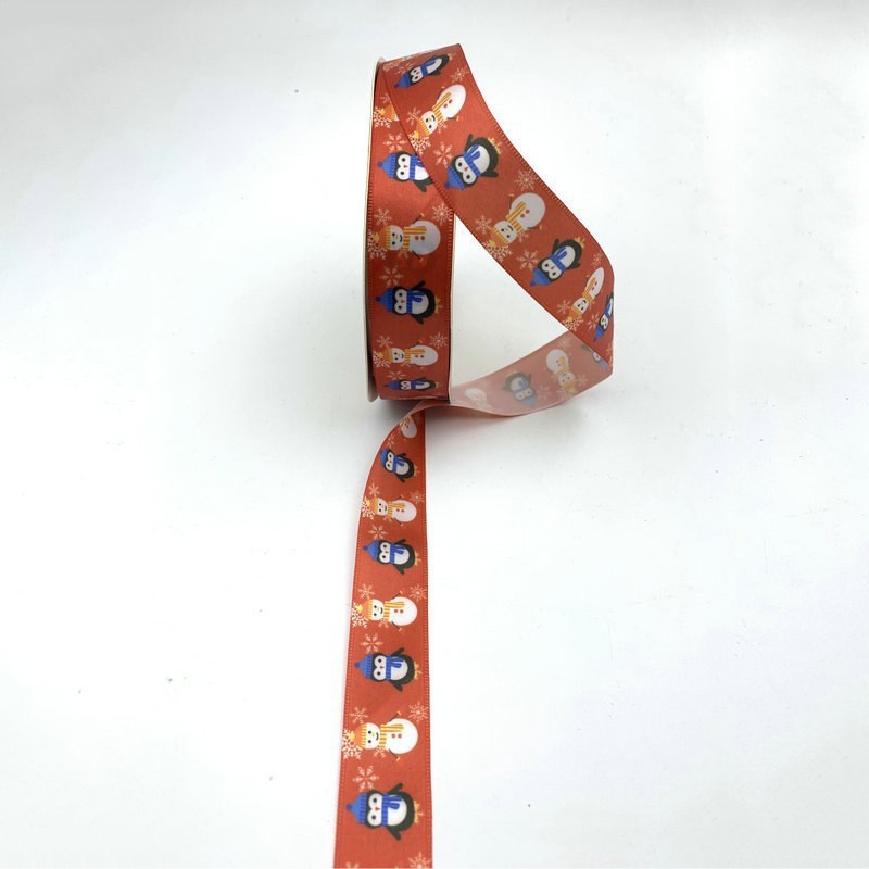 2. cinta de Navidad de 5cm Impresión digital SERIE DE Navidad decoración de fiesta caja de regalo de embalaje Transferencia de Calor impresión cinta lote