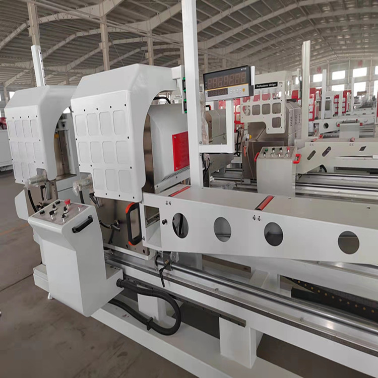 厂家现货断桥铝门窗设备 断桥双头切割锯 铝合金塑钢门窗加工设备