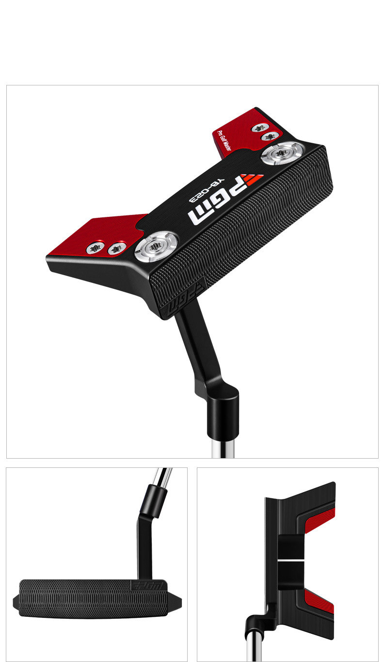 Gậy Golf Putter PGM Hàng không Dòng Nhôm Đơn Ổn định, Đường Ngắm Chính Xác — TUG048-Đen, TUG048-màu xanh xám, TUG048-Đỏ đen chi tiết 14