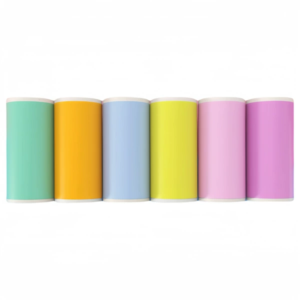 Color -colored non -dry glue combination