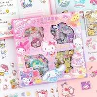Cartoon sticker, set, creative children's stationery