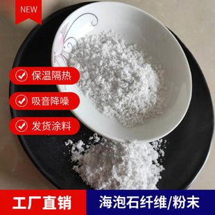 Sepiolite Powder for Fireproof and Soundproof Coatings, Sepiolite Fiber for Building Insulation and Friction Materials