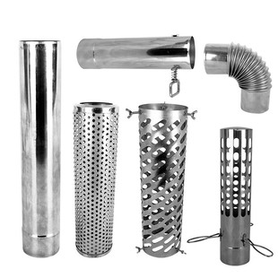 Tu Feng stainless steel tent stove accessories anti-scalding net tube adjustment smoke pipe elbow baking net baking tray wholesale