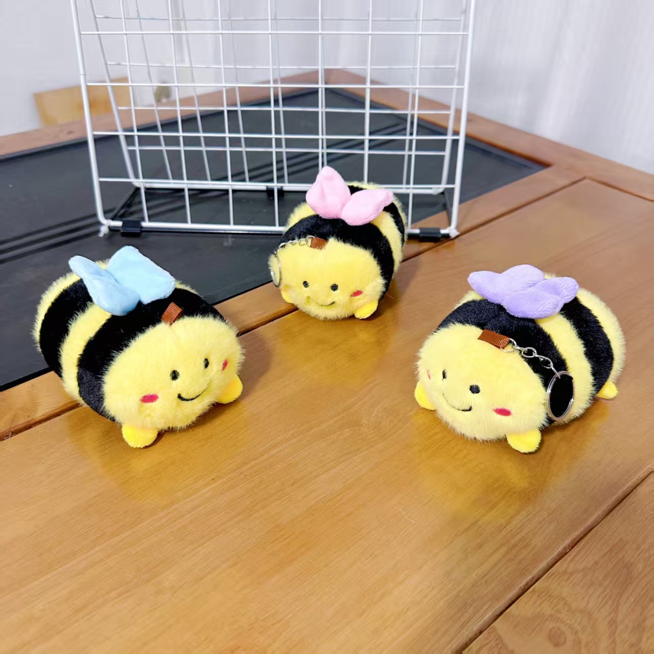 Cuatro pulgadas muñeca de peluche pequeño colgante muñeca llavero muñeca mochila colgante juguete de peluche regalo