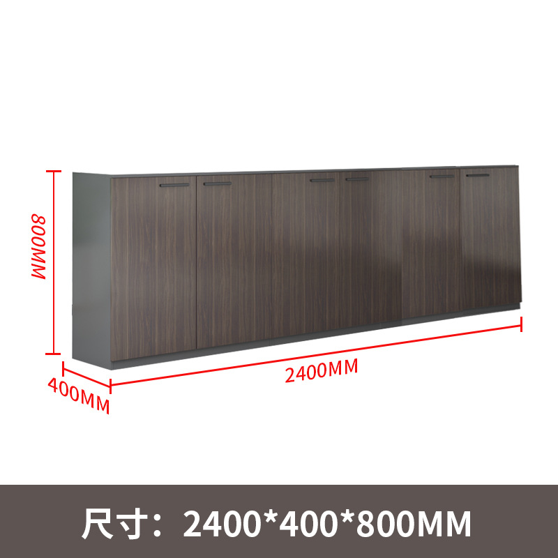 6 armarios de madera de roble norteamericano (2,4m 0,4m 0,8m)
