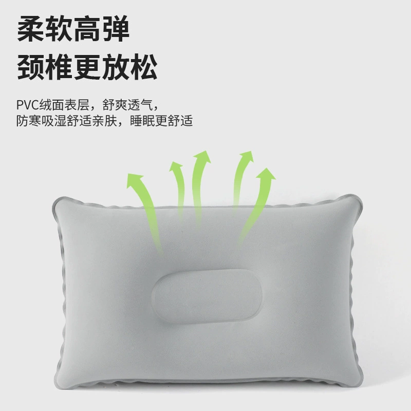 Inflatable travel foldable pillow, handheld airplane for beloved