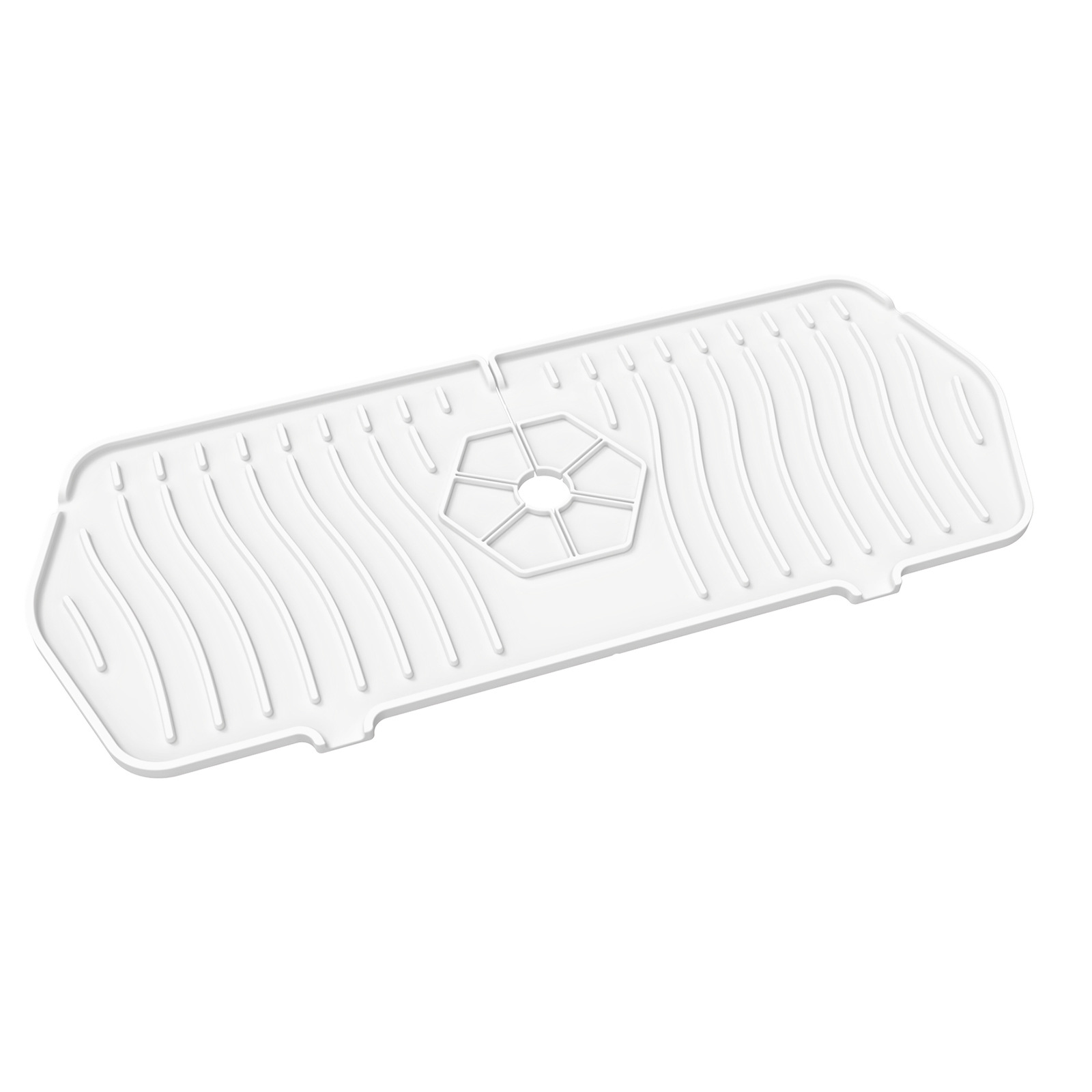 Nuevo grifo de silicona, almohadilla a prueba de salpicaduras, almohadilla de drenaje de grifo, almohadilla de grifo de baño de cocina, tamaño grande, mediano y grande