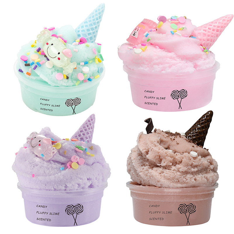 Silk Mud Amazon Brushed Mud slime Ice Cream Thousand Silk Mud slime DIY Color Mud Children's Decompression Toy Silk Mud Amazon Brushed Mud slime Ice Cream Thousand Silk Mud slime DIY Color Mud Children's Decompression Toy