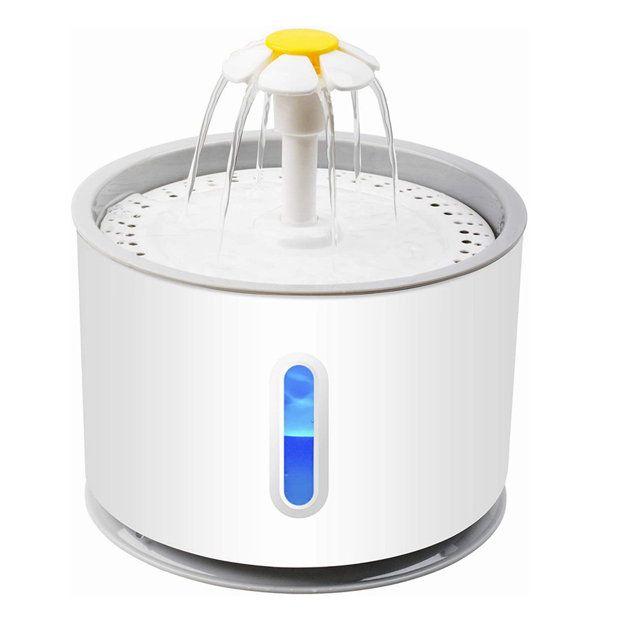 Fuente de agua eléctrica inteligente para mascotas, bebedero automático para gatos y perros, silencioso y fácil de limpiar