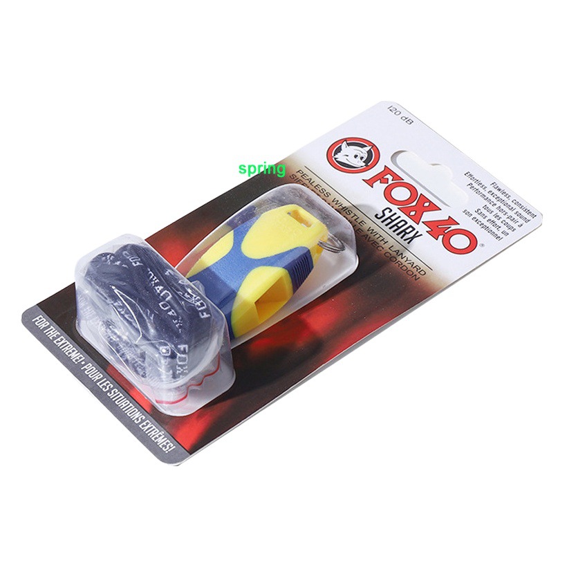 Outdoor High-Pitched New Model Fox40 Fox Whistle for Basketball Referee Matches, Sharx Football Sports Whistle