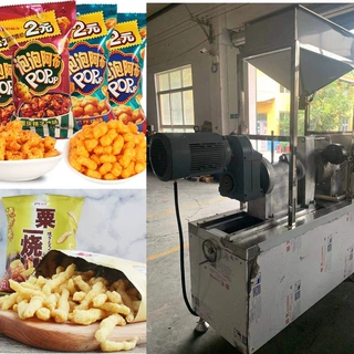 奇多食品机械粟米条加工设备德超厂家供应