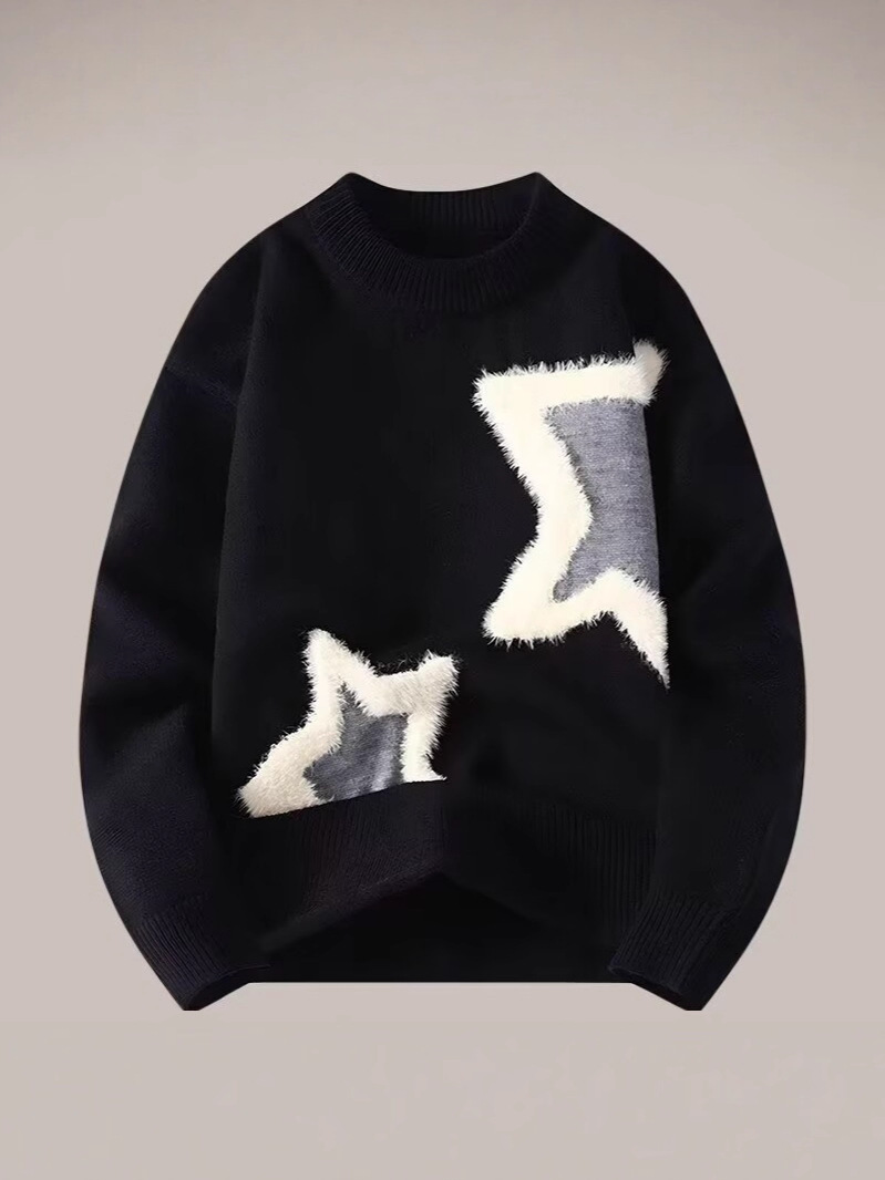Demi-season sweater for leisure