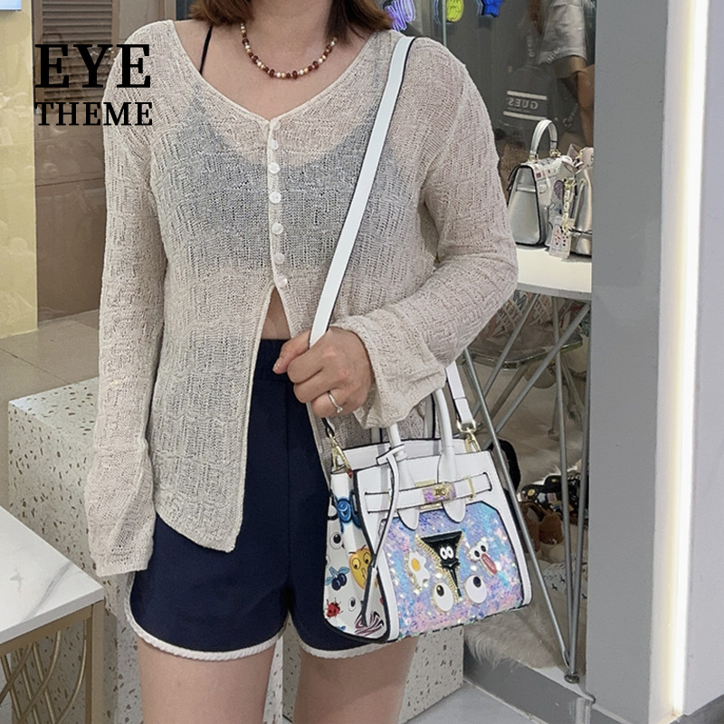 Europa y los Estados Unidos clásicos sequinillas de moda insignia de moda moda de moda de estilo de personalidad de bolsas de cuentas especiales 2816 #