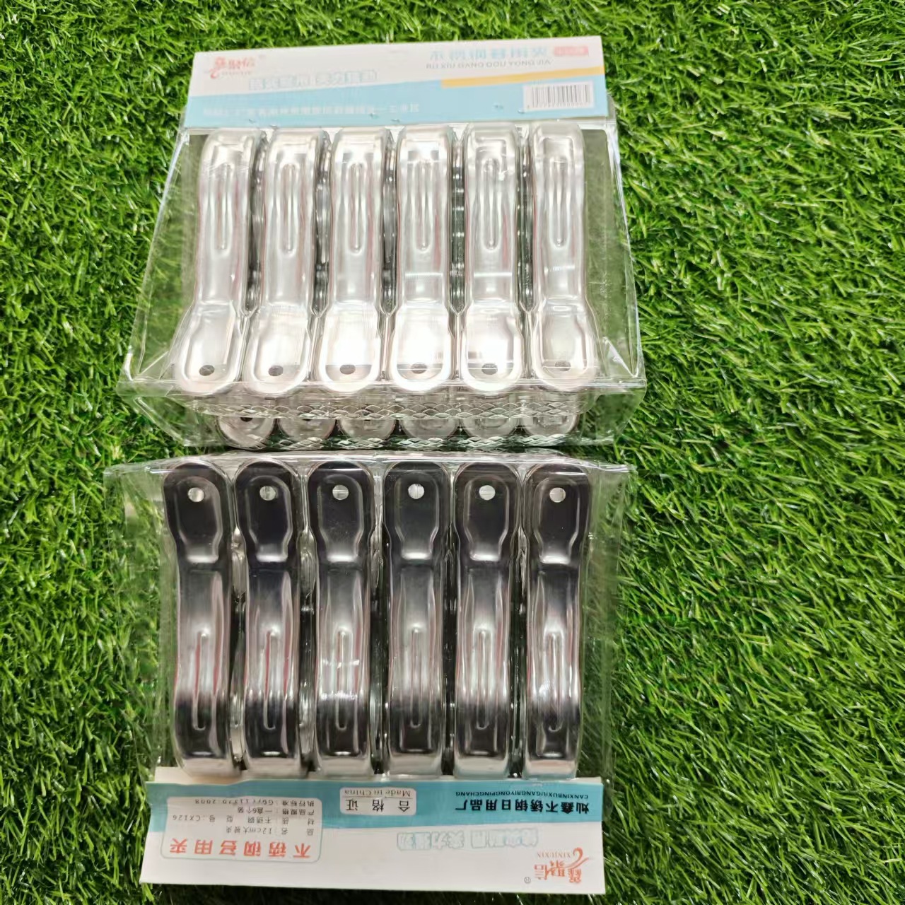 Stainless steel windproof clothes clip drying quilt large quilt clip socks drying clip drying clothes fixing clip