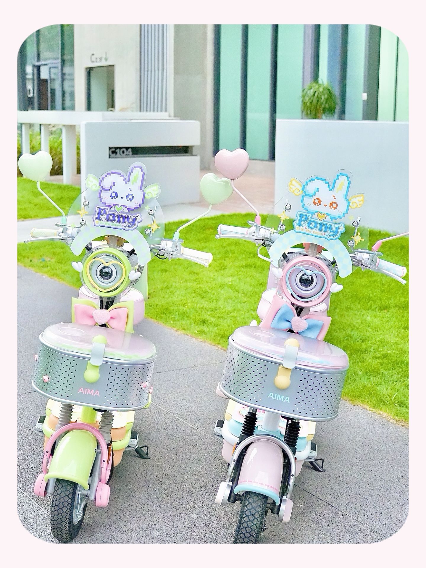 Suitable for Aima Metaverse Pony, Yadi, Tailg, and Niu Electric Scooters Front Windshield Decoration and Windscreen Accessories